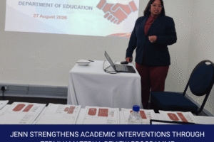JENN STRENGTHENS ACADEMIC INTERVENTIONS THROUGH TERMLY MATERIAL REVIEW PROGRAMME